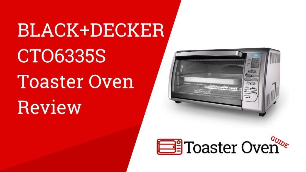 BLACK+DECKER Countertop Convection Toaster Oven, Silver, CTO6335S