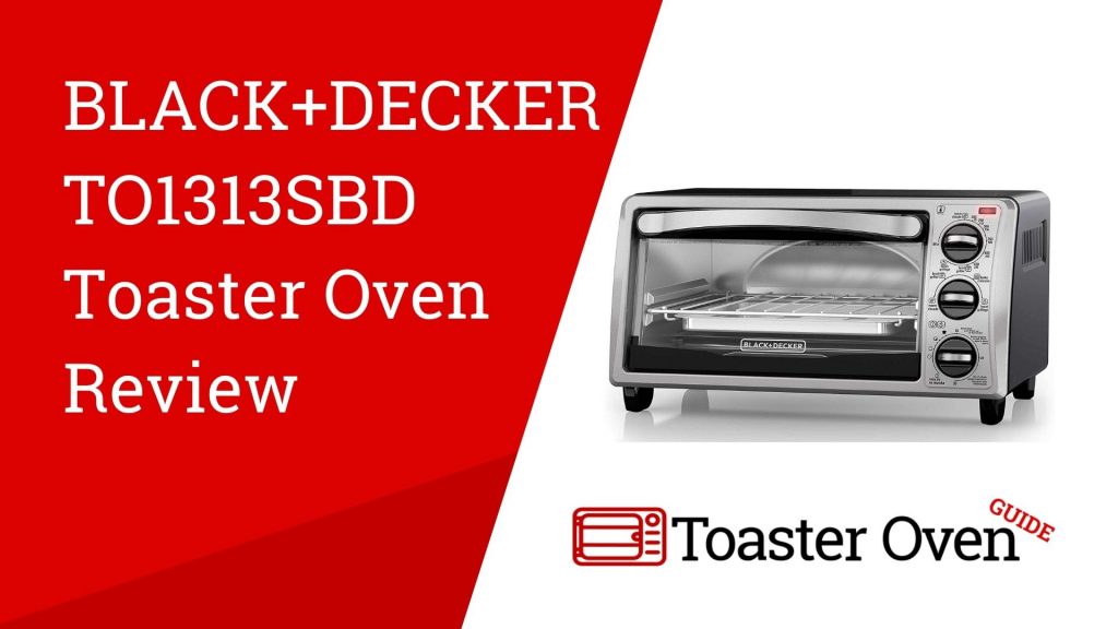 BLACK+DECKER 4-Slice Stainless Steel Toaster Oven TO1313SBD - The